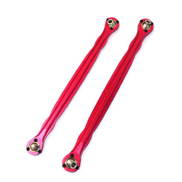 GPM Racing Aluminum Front Steering Rod Red : Traxxas X-Maxx