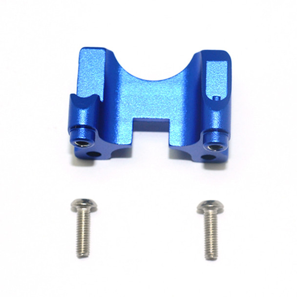 GPM Racing Aluminum Rear Damper Mount Blue : Traxxas E-Revo VXL 2.0