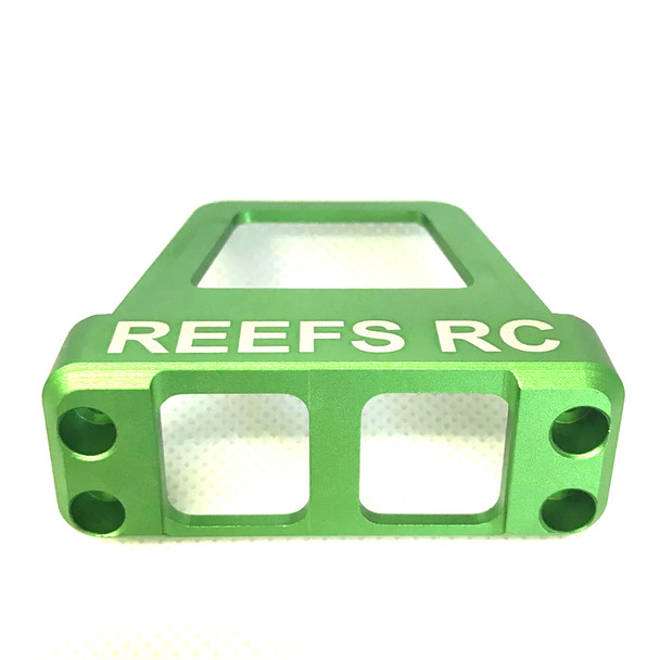Reef's RC SEHREEFS19 CNC Machined Aluminum Servo Shield - Green