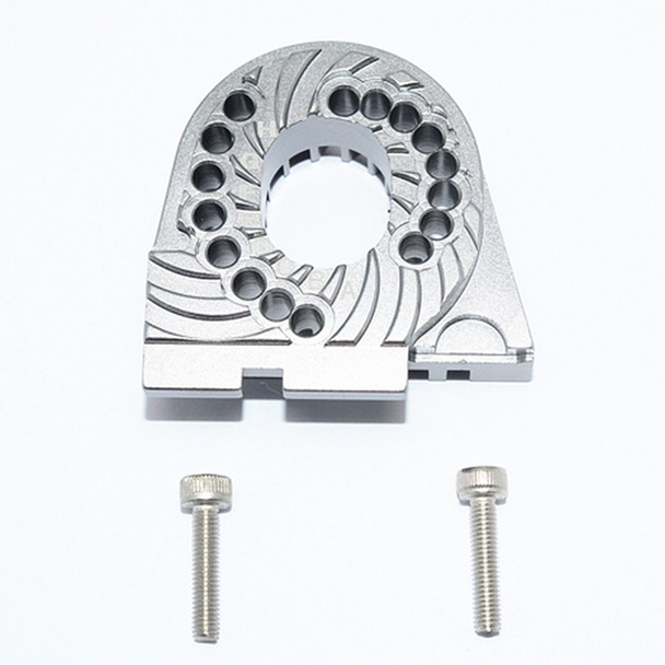 GPM Racing Aluminum Double Sided Motor Mount Plate w/ Heat Sink Fins : TRX-4