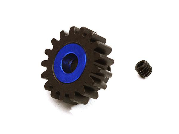Integy C28750BLUE Aluminum 17T Pinion Gear : Arrma 1/8 Kraton 6S BLX MOD1