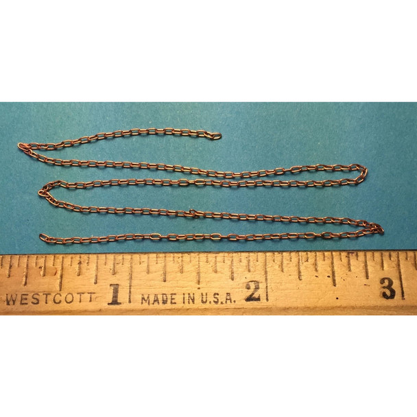 A-Line 29218 Tie Down Chain - Brass 15 Links Per Inch HO Scale