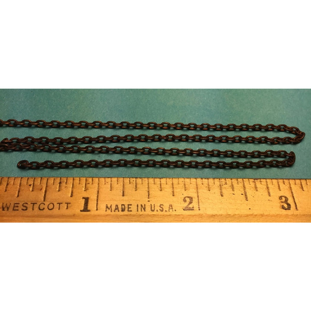 A-Line 29272 12"" Tie Down Chain - Black 13 Links Per Inch All Scales