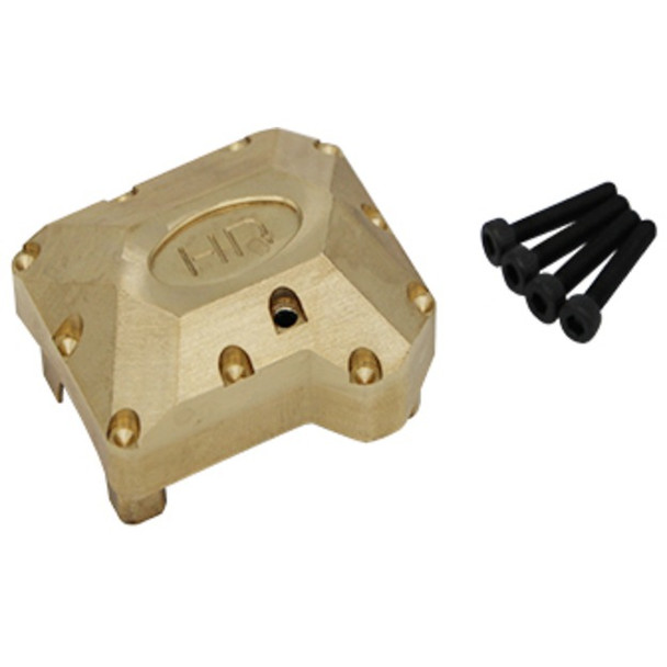 Hot Racing TRXF12CH01 Brass Heavy Metal Axle Diff Cover : TRX-4
