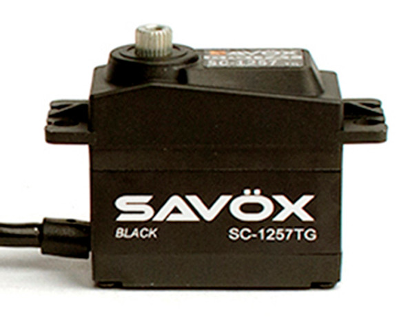 Savox SC-1257TG-BE Black Edition Standard Coreless Digital Servo