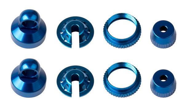 Associated 42085 Shock Parts Blue Aluminum : Enduro