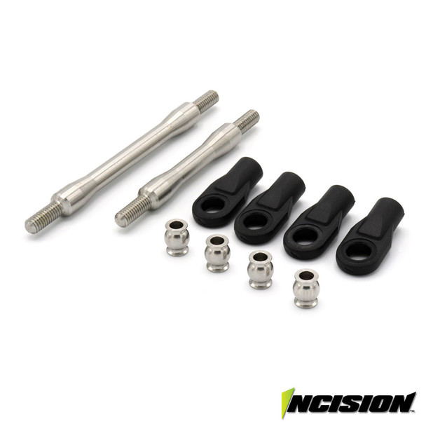 Incision IRC00202 TRX-4 Stainless Steel Drag Link and Panhard for VS4-10 Chassis