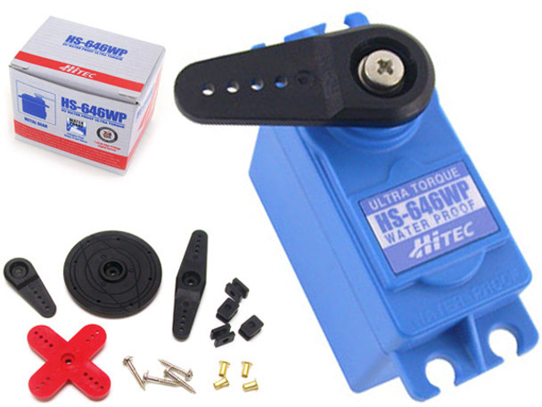 Hitec HS-646WP Analog Waterproof High Voltage Servo HS646WP/HS646/646WP/646