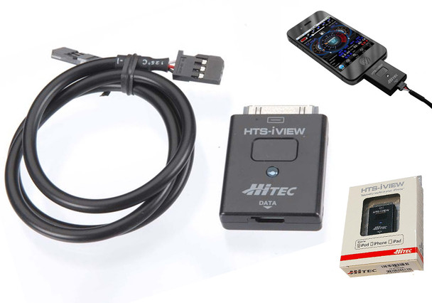 Hitec 55862 HTS-iView Telemetry Interface Apple i-Products Hitec 55862 HTS-iView Telemetry Interface Apple i-Products