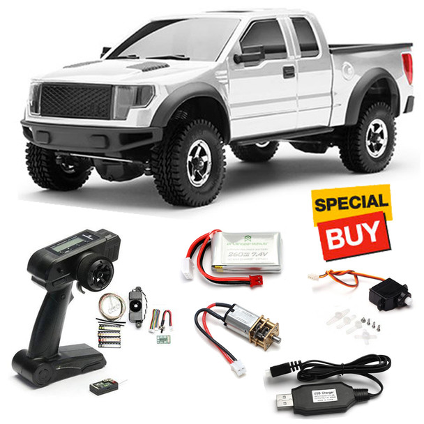 Orlandoo Hunter 1/35 F-150 4WD Crawler w/ Radio / Servo / Motor / Battery & Charger
