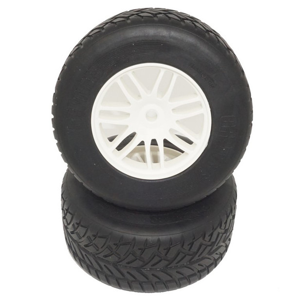 GRP GWH33E 1:5 F1 - W33 RAIN Front - E ExtraSoft Rain Tire w/ White Wheel (2)