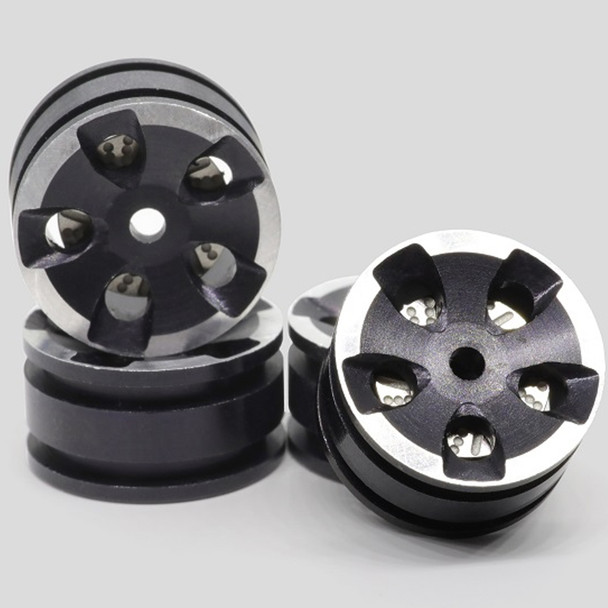Orlandoo Hunter Model GA4009 Metal 5 Hub Wheel Rims (4) : 1/32 & 1/35