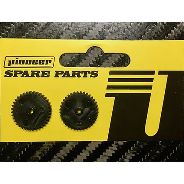Pioneer GR200046 19mm Spur Gear 36T (Pack of 2) : 1/32 Slot Car