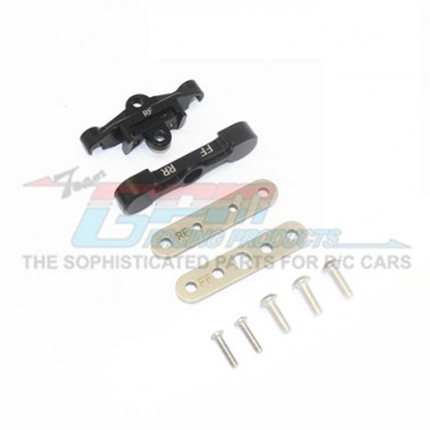 GPM Racing Aluminum Rear Lower Arm Tie Bar Mount Black : Maxx