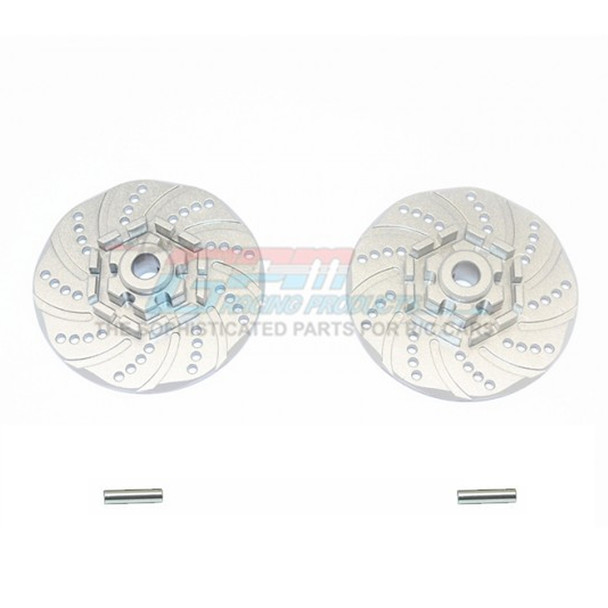 GPM Racing Aluminum +2mm Hex Brake Disk Grey : Maxx Monster Truck