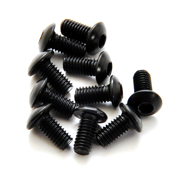 HoBao 33306 M3x6mm Hex Socket Button Head Screws (10Pcs) : Hyper EPX /H4 /VS