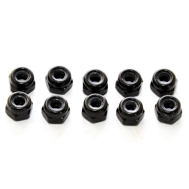 HoBao 39008 Nylon Nut M3 (10Pcs) : Hyper EPX / 7TQ / MT / VT / SST / 10TT / SS