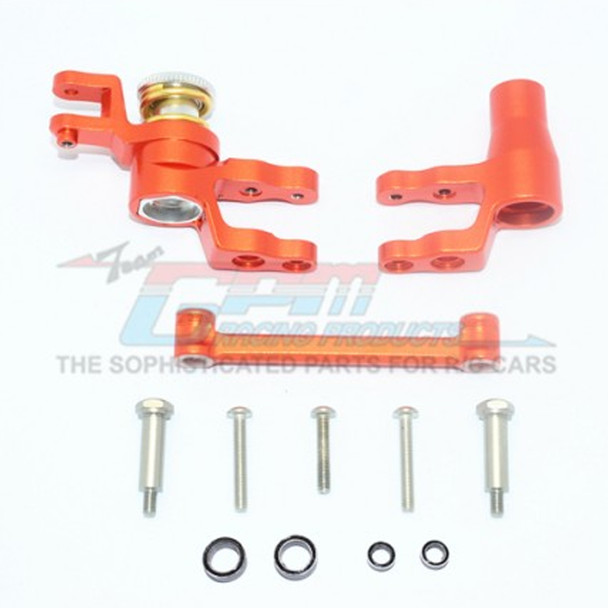 GPM Racing Aluminum Steering Assembly Orange : Maxx Monster Truck