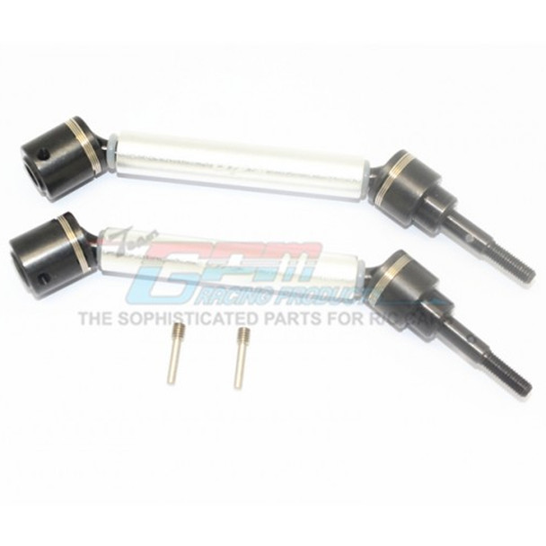 GPM Harden Steel Front /Rear Adjustable CVD Drive Shaft Silver : Maxx