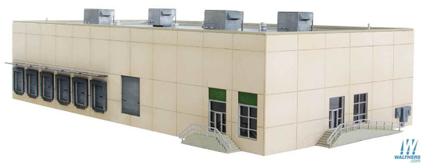 Walthers 933-3862 Modern Concrete Warehouse Kit 12 x 6-3/4 x 3-3/16" N Scale