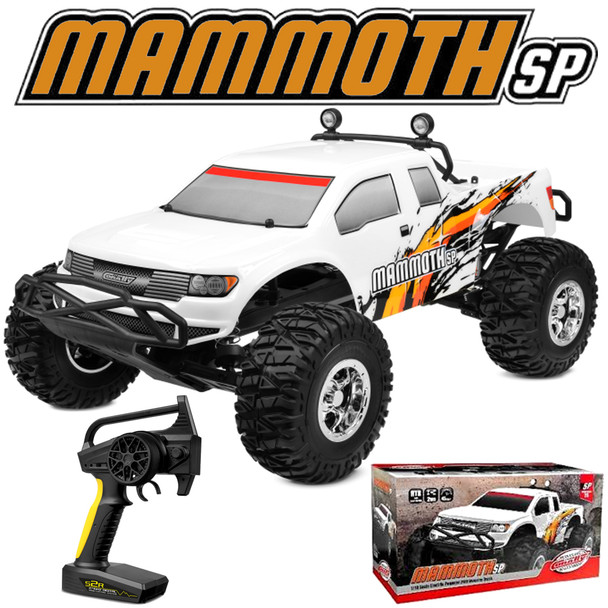 Corally C-00254 MAMMOTH SP 1/10 Monster Truck 2WD Off-Road Brushed Power RTR