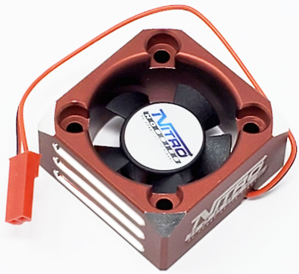 Nitro Hobbies Aluminum Case 30mm Cyclone 28000 RPM Cooling Turbo Fan Copper