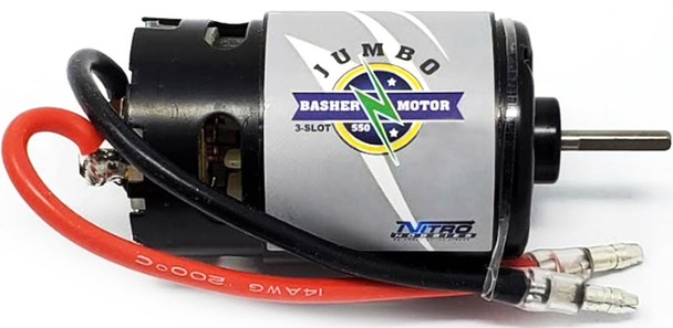 Nitro Hobbies Jumbo Basher 3-Slot 550 / 21T Reverse Rotation Brushed Motor