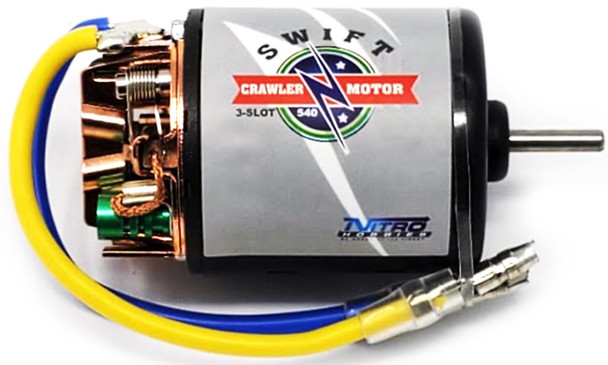 Nitro Hobbies Swift Crawler 3-Slot 540 80T Motor