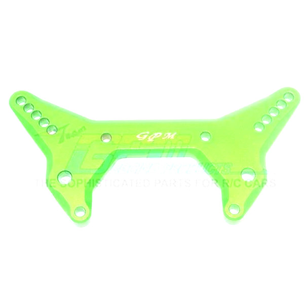 GPM Racing Aluminum Front Shock Tower (1Pc) Set Green : Limitless / Infraction