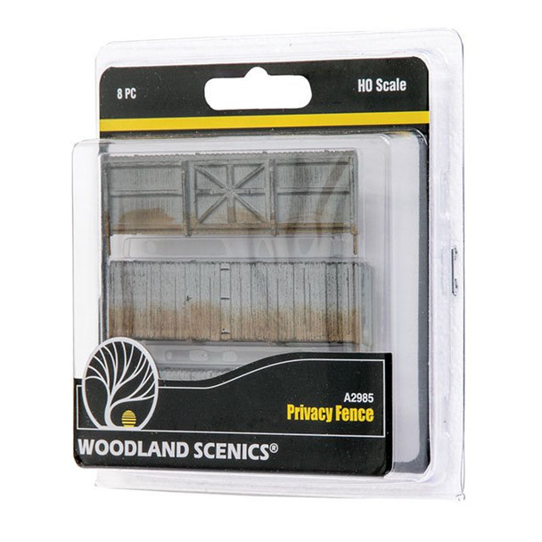 Woodland Scenics A2985 Privacy Fence - HO Scale