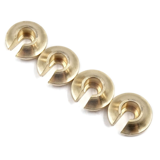 Yeah Racing AXSC-016 Brass Spring Retainer (4pcs) : Axial SCX10 II & III