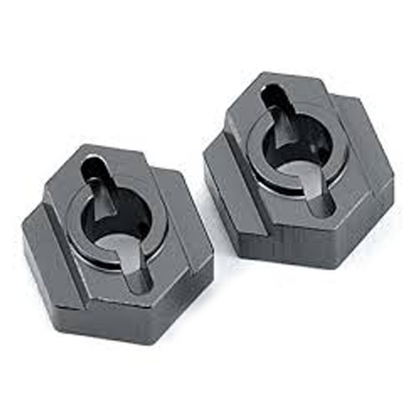 STRC STC91441GM Aluminum Rear Hex Adapter (2Pcs) Gun Metal : AE B5 / B5M