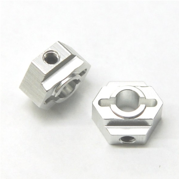 STRC STC91441S Aluminum Rear Hex Adapter (2Pcs) Silver : AE B5 / B5M