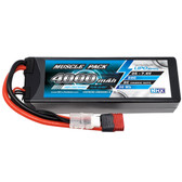 NHX Muscle Pack 2S 7.4V 4000mAh 20C Hard Case Lipo Battery w/ DEANS Connector