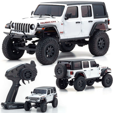 KYOSHO MINI-Z RUBICON イエロー Kyosho RC 1/28 Mini Z JEEP WRANGLER Rubicon Ready Set YELLOW