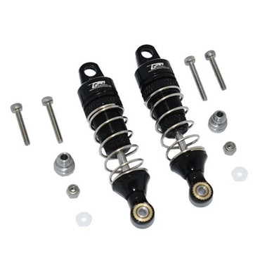 GPM Racing Aluminum Front Spring Dampers 50mm Black : Losi 1/18 Mini-T ...