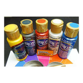 Chooch Americana 510 Rainbow First Coats Acrylic Paint 5 Color Set ( Each 2oz )