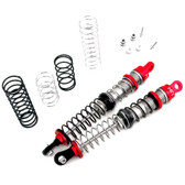 Hot Racing TD120DR02 Red Aluminum 123mm Double Spring Shocks Atomik Creeper