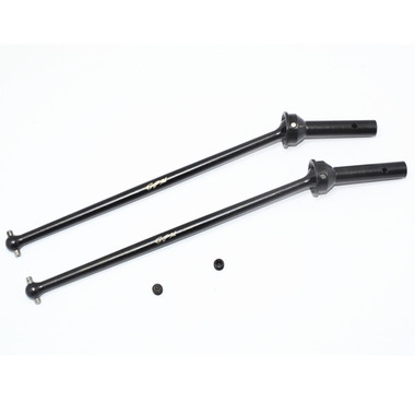 Eje De Transmisión Trasero GPM Racing Para Kraton/Outcast - Acero Endurecido Negro, Modelo #45 CVD