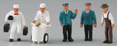 Model Power Station Service Crew Figures O Train Figures 6050