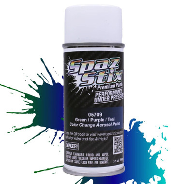Vernice Aerografo Spaz Stix Color-Changing – Verde/Viola/Azzurro, 2 Oz, SZX05700