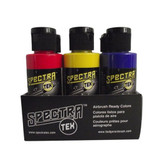 Badger 55-PS AirBrush Spectra Tex Airbrush Color, 2 oz, Primary (6) Pack