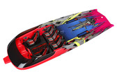 Traxxas 5767 Hatch Hawaiian graphics fully assembled : DCB M41 Widebody Boat