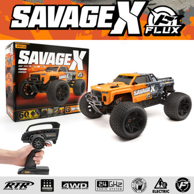 HPI 160101 Savage X FLUX V2 1/8th 4WD Brushless Monster Truck