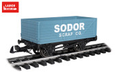 Bachmann 98027 Thomas & Friends Sodor Scrap Co. Wagon Rolling Stock G Scale