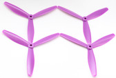 DALPROP T6040 Tri Blade Purple Propeller [4pcs&91; : FPV Drone