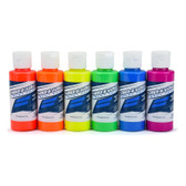 Pro-Line 6323-00 RC Body Airbrush Paint Fluorescent Color Set (6 Pack)