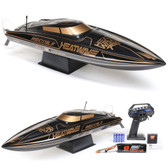 Pro Boat PRB08041T1 Recoil 2 26" Self-Righting Brushless Deep-V RTR Heatwave Black Boat