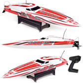 Pro Boat PRB08037T2 Impulse 32'' Deep-V Brushless Smart RTR Boat White/Red