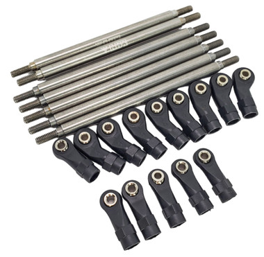 Kit Supporti In Alluminio NHX Per Link - Argento Per Redcat GEN8 (NHX6245)